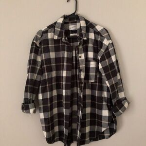 Target Black Plaid Flannel